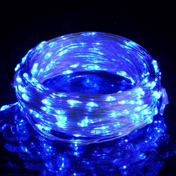 150 LED Blue String Lights - 15m Decorative Lighting