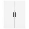 Stylish Highboard White 69.5x34x180 cm | Hipomarket