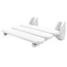 RIDDER Fold-Down Shower Seat Pro White - Luxury & Comfort