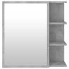 Bathroom Mirror Cabinet Concrete Grey - Stylish & Functional