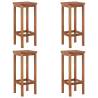 5 Piece Garden Bar Set - Elegant Solid Wood Acacia