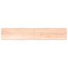 Solid Wood Live Edge Table Top - 220x40x(2-6) cm | HipoMarket