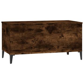 Coffee Table Smoked Oak 90x44.5x45 cm - Stylish & Functional