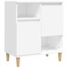 Stylish White Sideboard 60x35x70 cm | Durable Engineered Wood