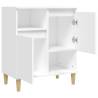 Stylish White Sideboard 60x35x70 cm | Durable Engineered Wood