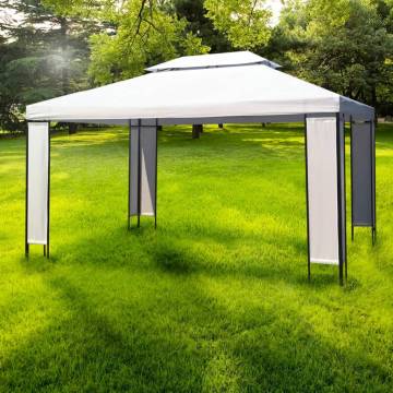 Elegant White Gazebo 3x4m - Perfect for Outdoor Events