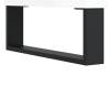 Stylish Highboard in High Gloss White - 69.5x34x180 cm