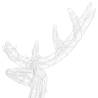 Acrylic Reindeer Christmas Decorations - 3 pcs, Warm White