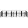 Durable Outdoor Dog Kennel - 9.38 m² Safety & Comfort