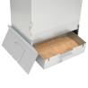 BBQ Oven Smoker with Wood Chips - Galvanised Steel | HipoMarket