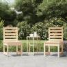 Garden Chairs 2 pcs 40.5x48x91.5 cm Solid Wood Pine Colour natural pine Size 50 x 48 x 91.5 cm Quantity in Package 2 