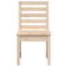 Garden Chairs 2 pcs Solid Pine Wood - Elegant Outdoor Seating