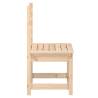 Garden Chairs 2 pcs Solid Pine Wood - Elegant Outdoor Seating