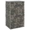 Gabion Wall with Covers Galvanised Steel 60x50x100 cm Size 60 x 50 x 100 cm Quantity in Package 1 