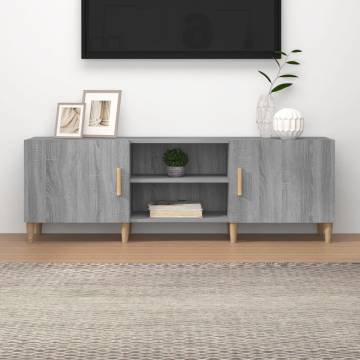 Stylish Grey Sonoma TV Cabinet - 150x30x50 cm | HipoMarket