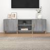 TV Cabinet Grey Sonoma 150x30x50 cm Engineered Wood Colour grey sonoma Quantity in Package 1 