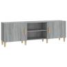 Stylish Grey Sonoma TV Cabinet - 150x30x50 cm | HipoMarket