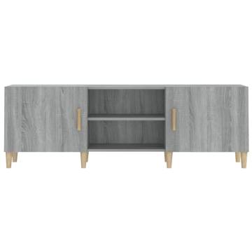 Stylish Grey Sonoma TV Cabinet - 150x30x50 cm | HipoMarket