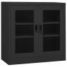 Stylish Office Cabinet with Planter Box - 90x40x113 cm Anthracite