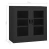 Stylish Office Cabinet with Planter Box - 90x40x113 cm Anthracite