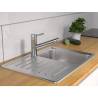 SCHÜTTE UNICORN Low Pressure Sink Mixer - Chrome Finish