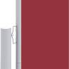 Retractable Side Awning Red 180x1000 cm - Garden Privacy Screen