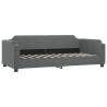 Versatile Daybed with Mattress - Dark Grey 90x190 cm