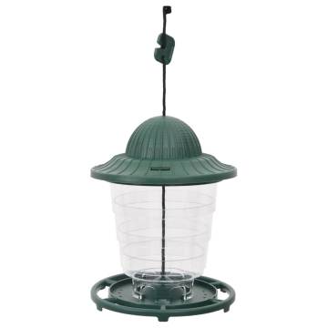 Bird Feeders 3 pcs Dark Green - Perfect for Your Garden