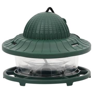 Bird Feeders 3 pcs Dark Green - Perfect for Your Garden