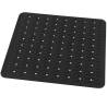 RIDDER Non-Slip Shower Mat Playa 54x54 cm Black 68410 Colour black Quantity in Package 1 