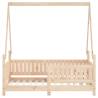 Kids Bed Frame 70x140 cm - Solid Wood Pine | HipoMarket