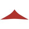 HDPE Sunshade Sail 160g Red 5x6x6m - Outdoor Shelter