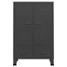 Industrial Wardrobe Anthracite 67x35x107 cm | Durable Steel Storage