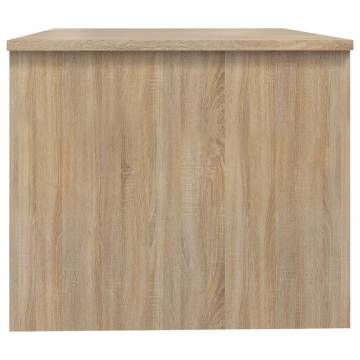 Coffee Table Sonoma Oak 80x50 cm - Stylish Engineered Wood