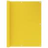 Balcony Screen Yellow 120x300 cm HDPE Colour yellow Size 120 x 300 cm Quantity in Package 1 