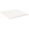 Table Top White 90x90x2.5 cm Solid Wood Pine Square Colour white Size 90 x 90 x 2.5 cm Quantity in Package 1 