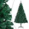 Pre-lit 180cm Artificial Christmas Tree with Ball Set - Green