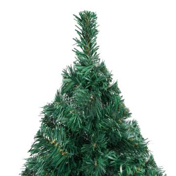 Pre-lit 180cm Artificial Christmas Tree with Ball Set - Green