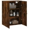 Wall Mounted Cabinet Smoked Oak - Elegant Storage Solution