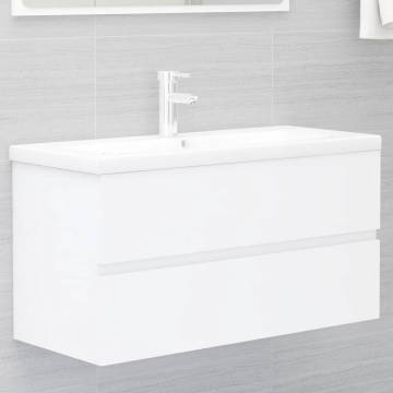 Sink Cabinet with Built-in Basin - Stylish Bathroom Storage