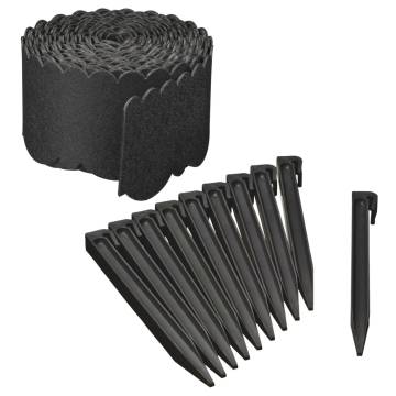 Nature Garden Decorative Border Edging Set - Durable & Stylish