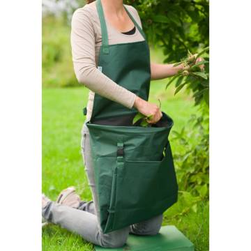 Nature Garden Apron with Foldable Pocket - 130x55cm Green