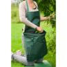 Nature Garden Apron with Foldable Pocket - 130x55cm Green