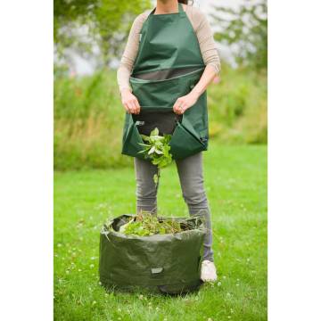 Nature Garden Apron with Foldable Pocket - 130x55cm Green