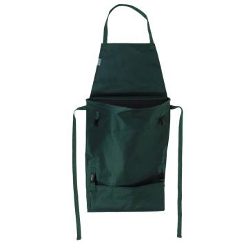 Nature Garden Apron with Foldable Pocket - 130x55cm Green