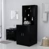 Washing Machine Cabinet Black 71x71.5x91.5 cm Colour black Number of 1 