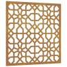 Garden Wall Decoration 55x55 cm Corten Steel Moorish Design