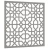 Garden Wall Decoration 55x55 cm Corten Steel Moorish Design