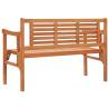 Foldable Garden Bench 120 cm - Durable Eucalyptus Wood