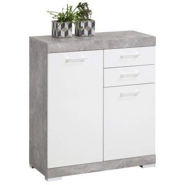 FMD Dresser with 2 Doors & 2 Drawers - Modern Storage Solution